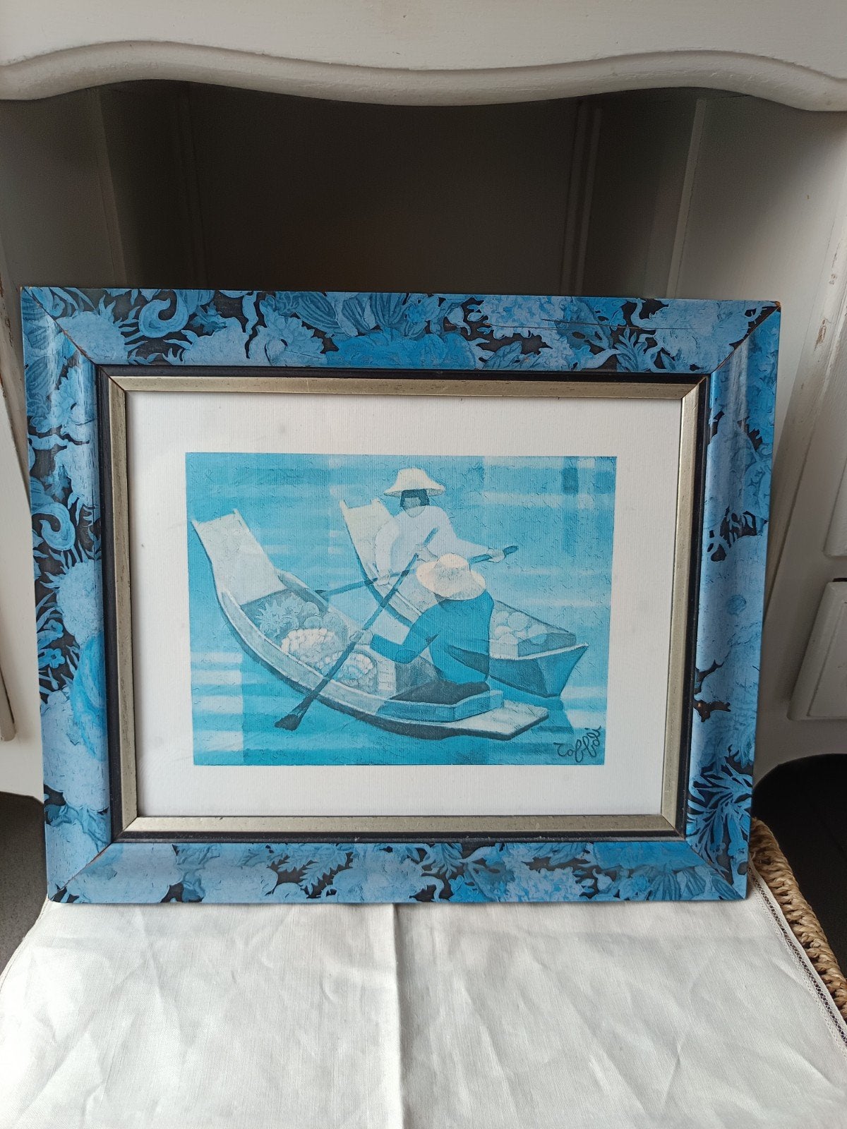 Toffoli Lithografie "Les marques à Bangkok, Ophalen