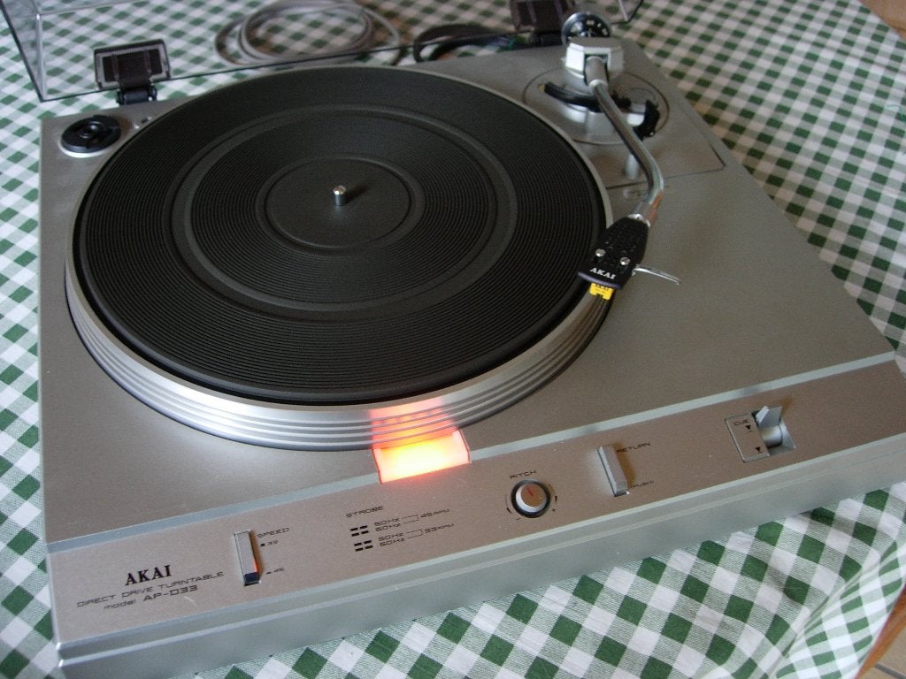 Akai AP-D33 Japan Direct Drive Sera Testée, Enlèvement, Reconditionné, Akai, Réglage pitch