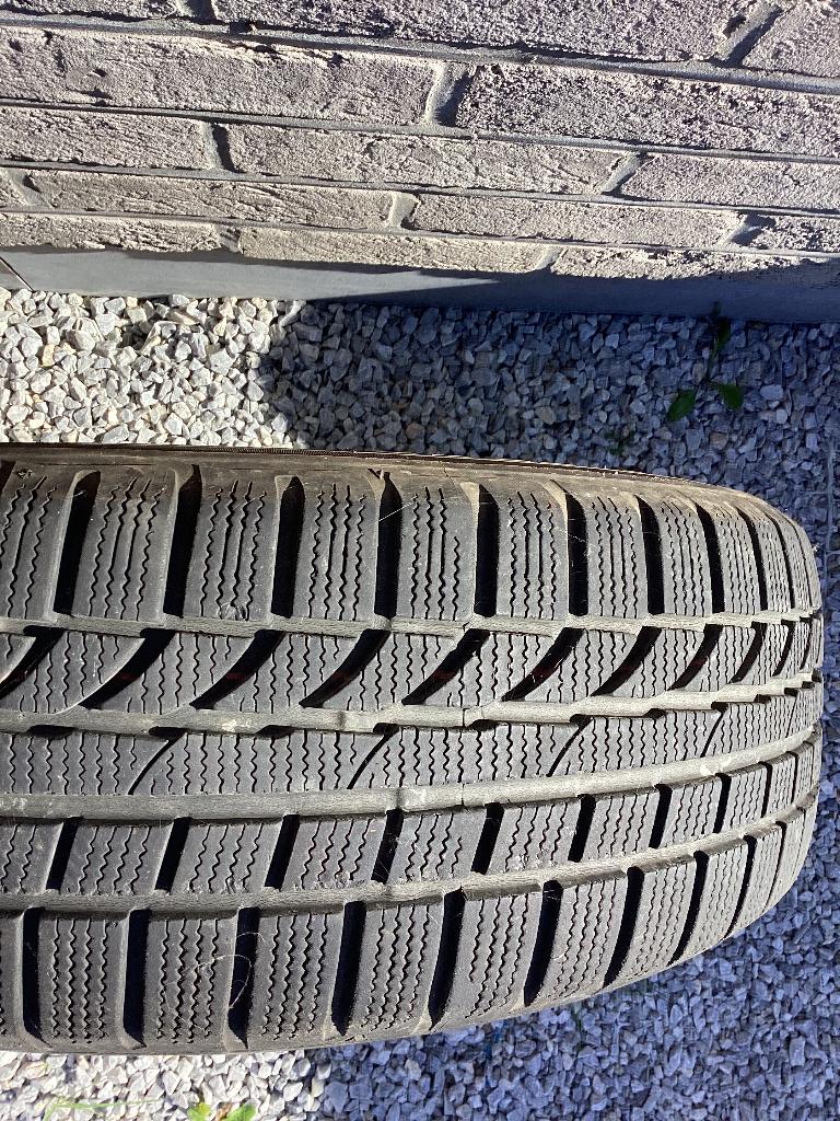 Winterbanden met Alu velg, Ophalen, 15 inch, Winterbanden, Banden en Velgen