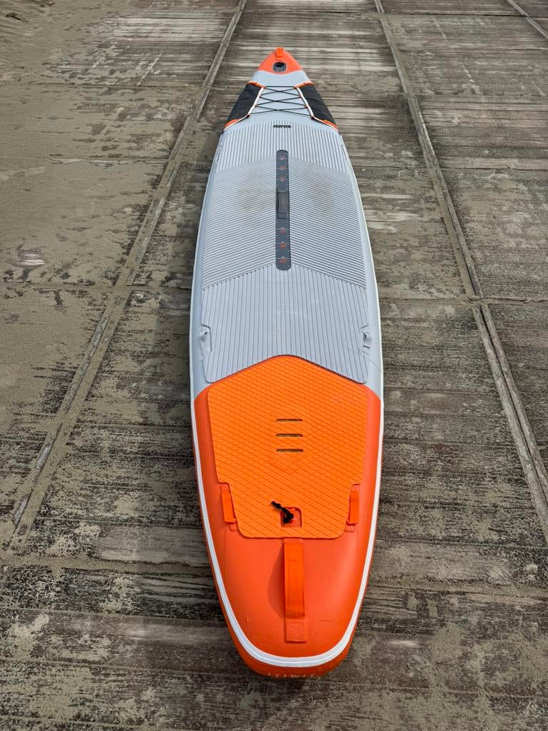 SUP de course avec pagaie 100 % carbone à partager, Enlèvement, Comme neuf