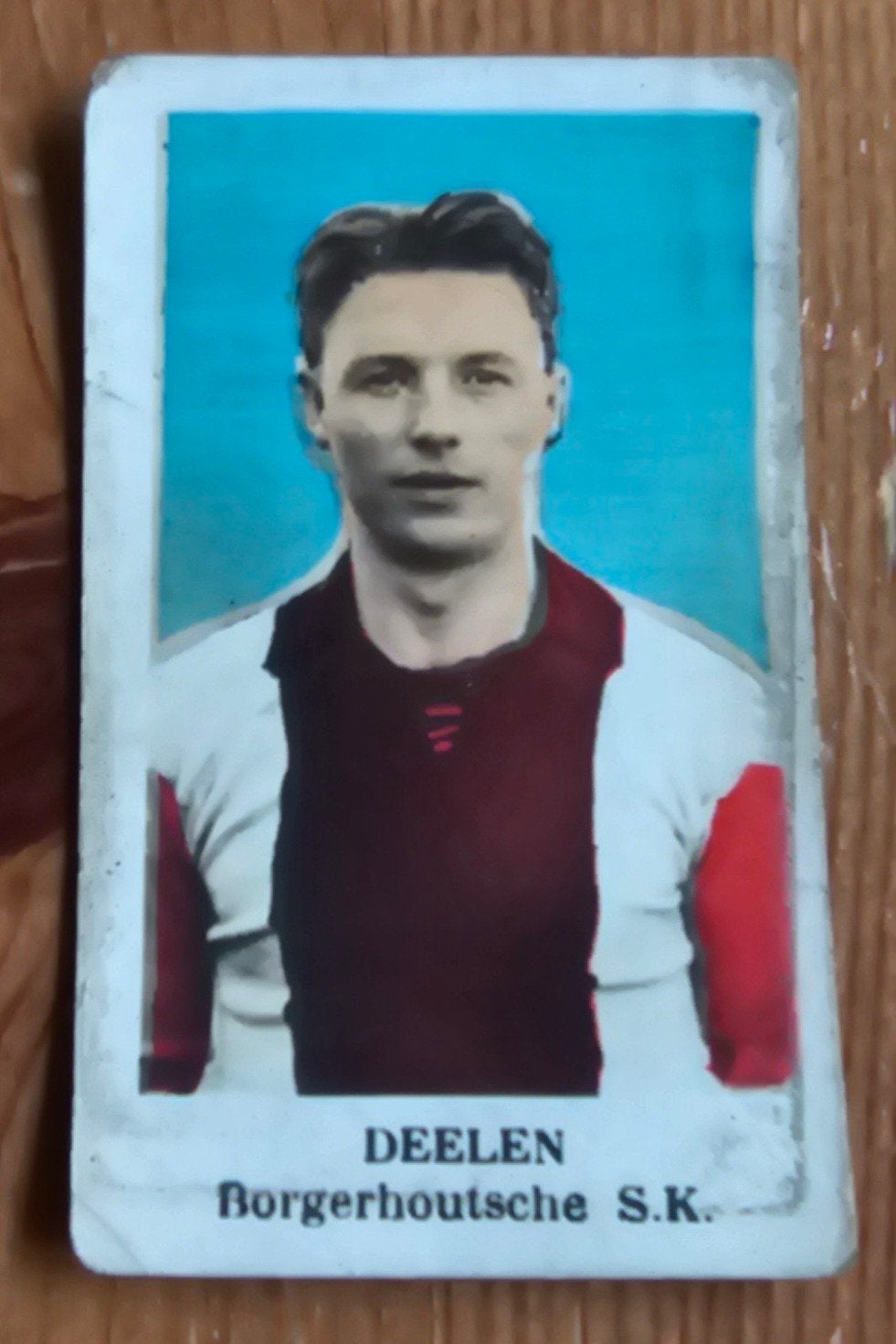 1932 Partagez (par panini) SK Borgerhout Chrome Football !, Enlèvement ou Envoi, Utilisé, Image
