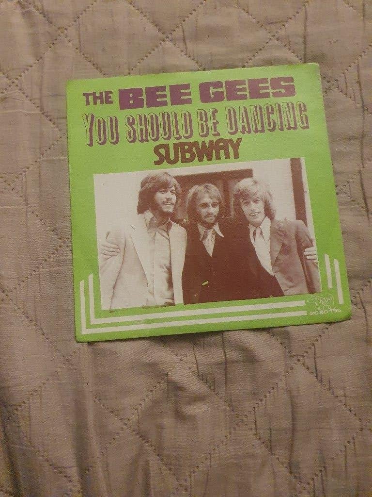 S - Bee Gees – You Should Be Dancing - 1976, Cd's en Dvd's, Overige genres, 7 inch, Ophalen of Verzenden, Zo goed als nieuw