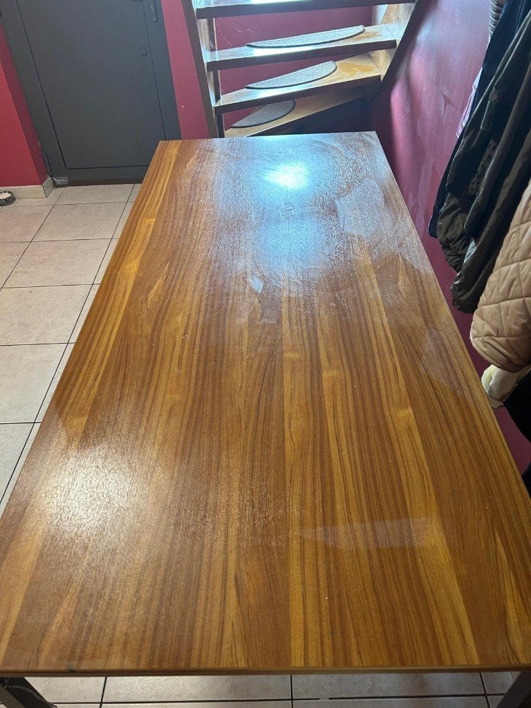 Houten tafel, Ophalen, Gebruikt, Rechthoekig