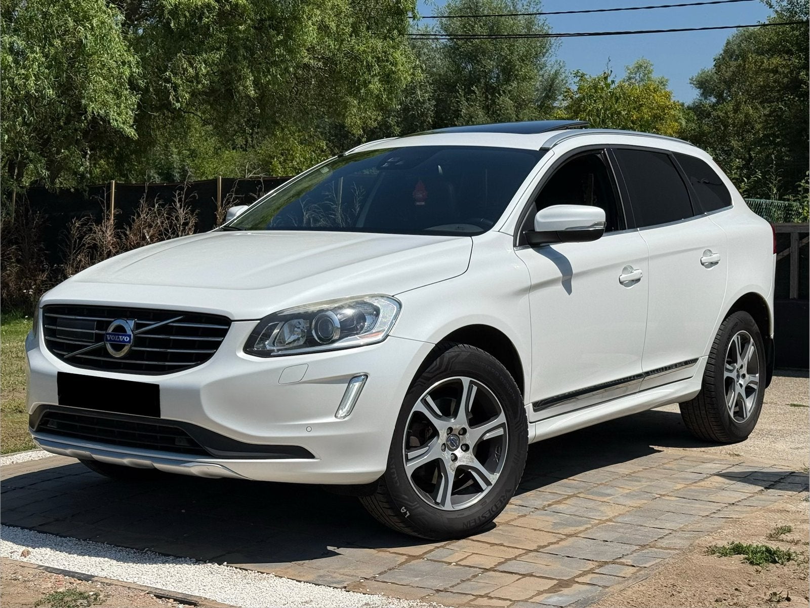 Volvo XC60 D5 AWD Full Option 2015 automaat, Auto's, Volvo, Automaat, Wit, Vierwielaandrijving, SUV of Terreinwagen
