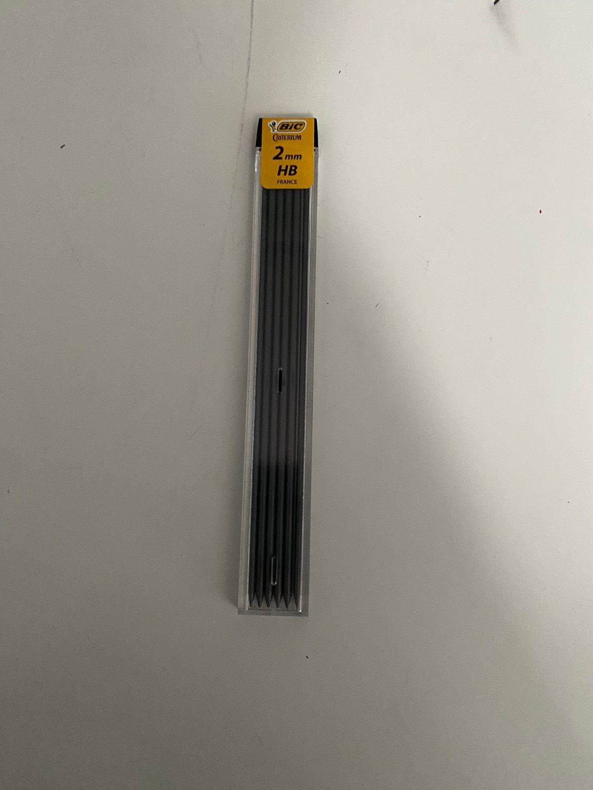 6 mines de 2mm (BIC), Envoi, Neuf, Crayon ou Feutre