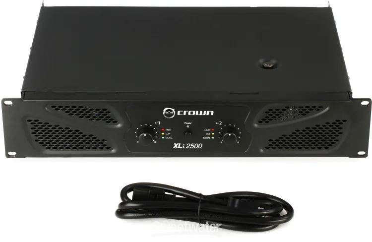 CROWN XLI2500 (NIEUW), TV, Hi-fi & Vidéo, Enlèvement, Comme neuf, Stéréo, 120 watts ou plus