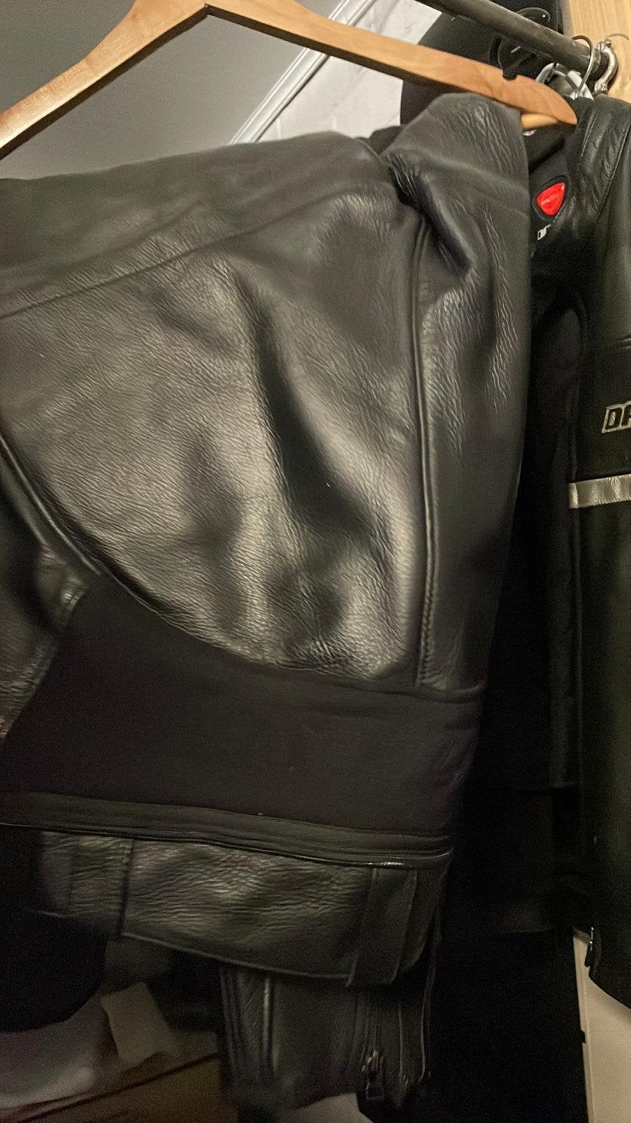 Leder motorjas maat 56, Motoren, Ophalen