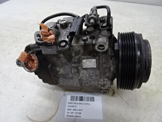COMPRESSEUR CLIMATISATION BMW 3 serie (E92) (4472601852), Utilisé, BMW