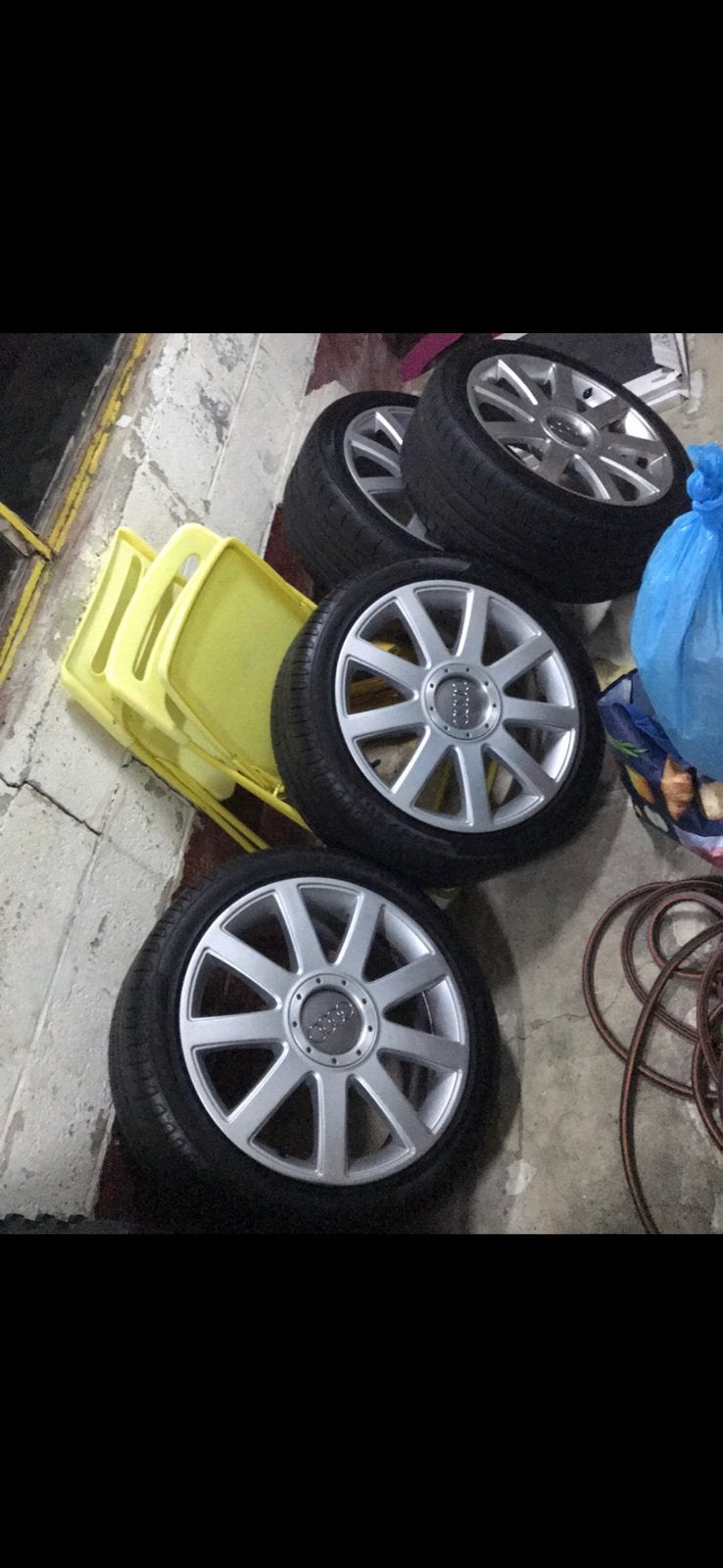 Jantes audi s-line s4 s6 oem 18 pouces, Enlèvement, Comme neuf