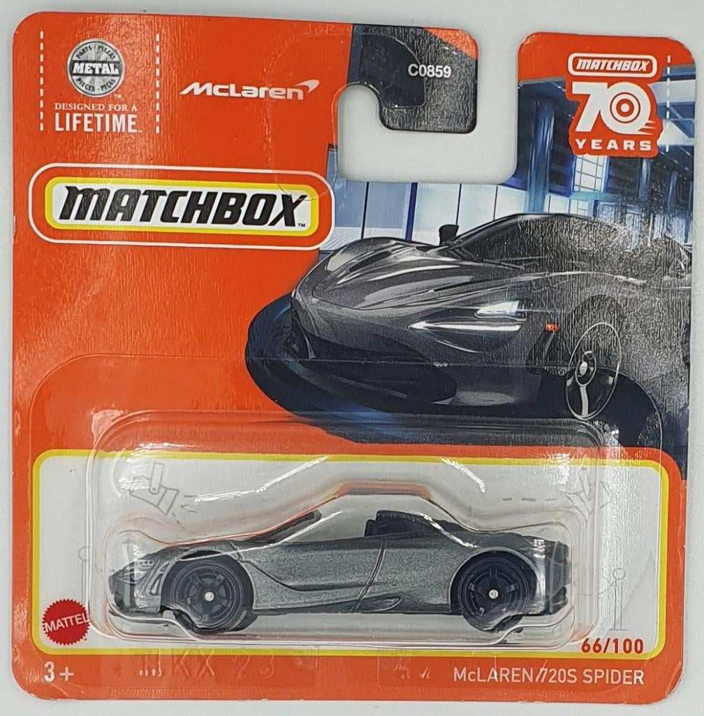 Matchbox - McLaren 720S Spider - HLD39 - 1:64, Neuf, 333 Continental Boulevard, El Segundo, CA 90245, United States, Service.mattel.com