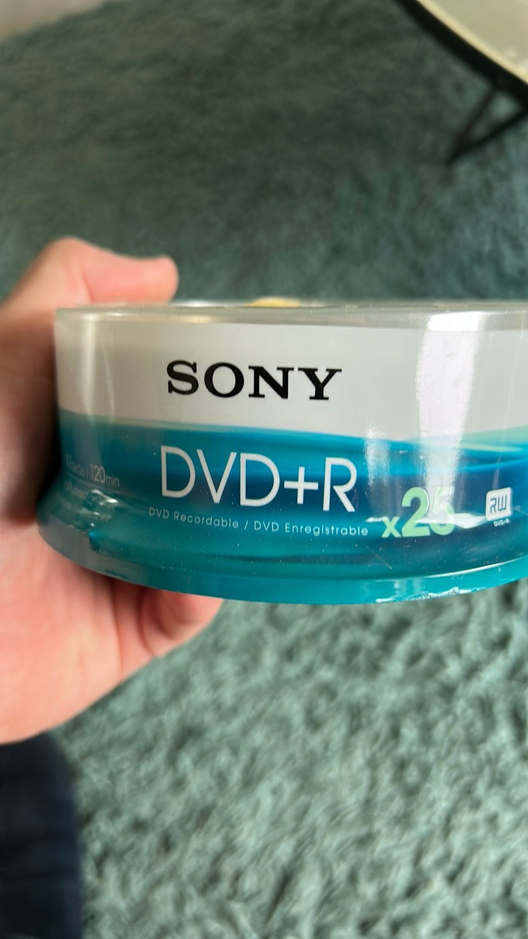 Sony DVD+R nieuw, Informatique & Logiciels, Disques enregistrables, Enlèvement, Dvd, Sony