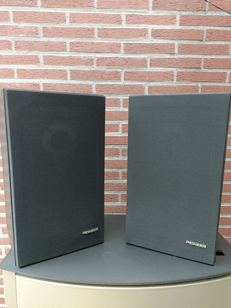 Luidsprekers, Gebruikt, Minder dan 60 watt, Front, Rear of Stereo speakers, Ophalen