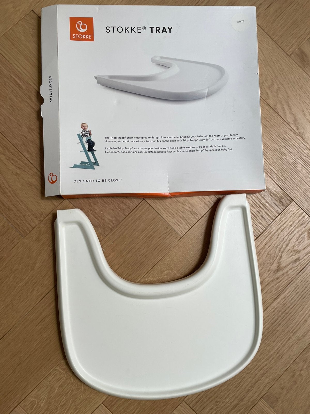 Stokke tafelblad wit, Ophalen, Zo goed als nieuw