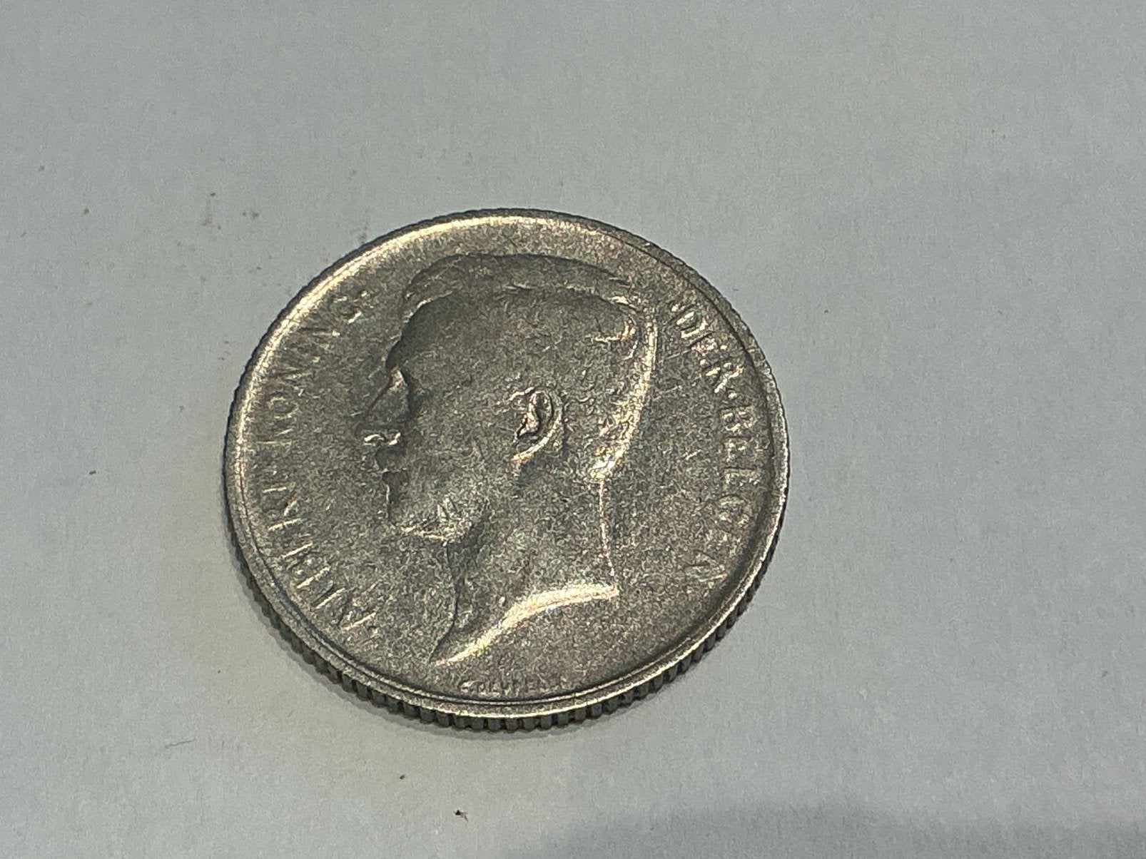 Belgique 1 franc 1911 argent flamand, Enlèvement ou Envoi, Argent