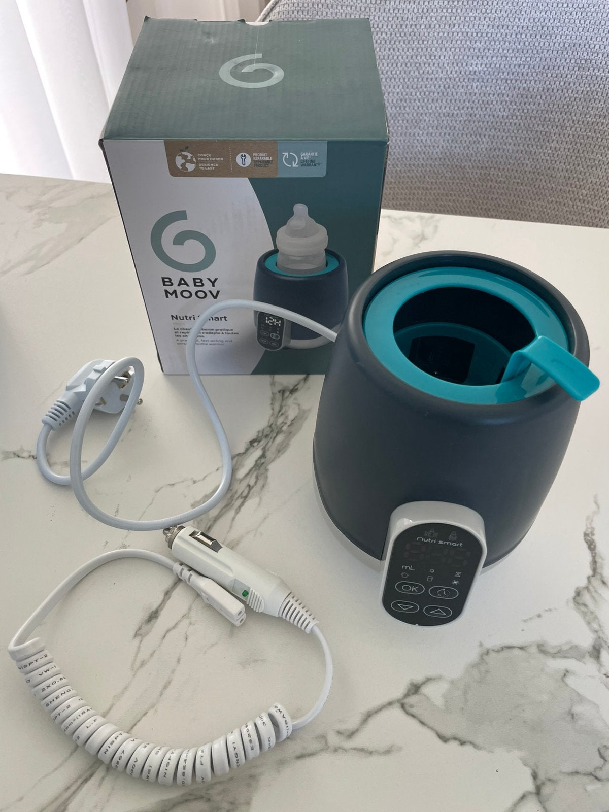 Babymoov flessenwarmer nieuw, Kinderen en Baby's, Babyvoeding en Toebehoren, Ophalen of Verzenden, Nieuw