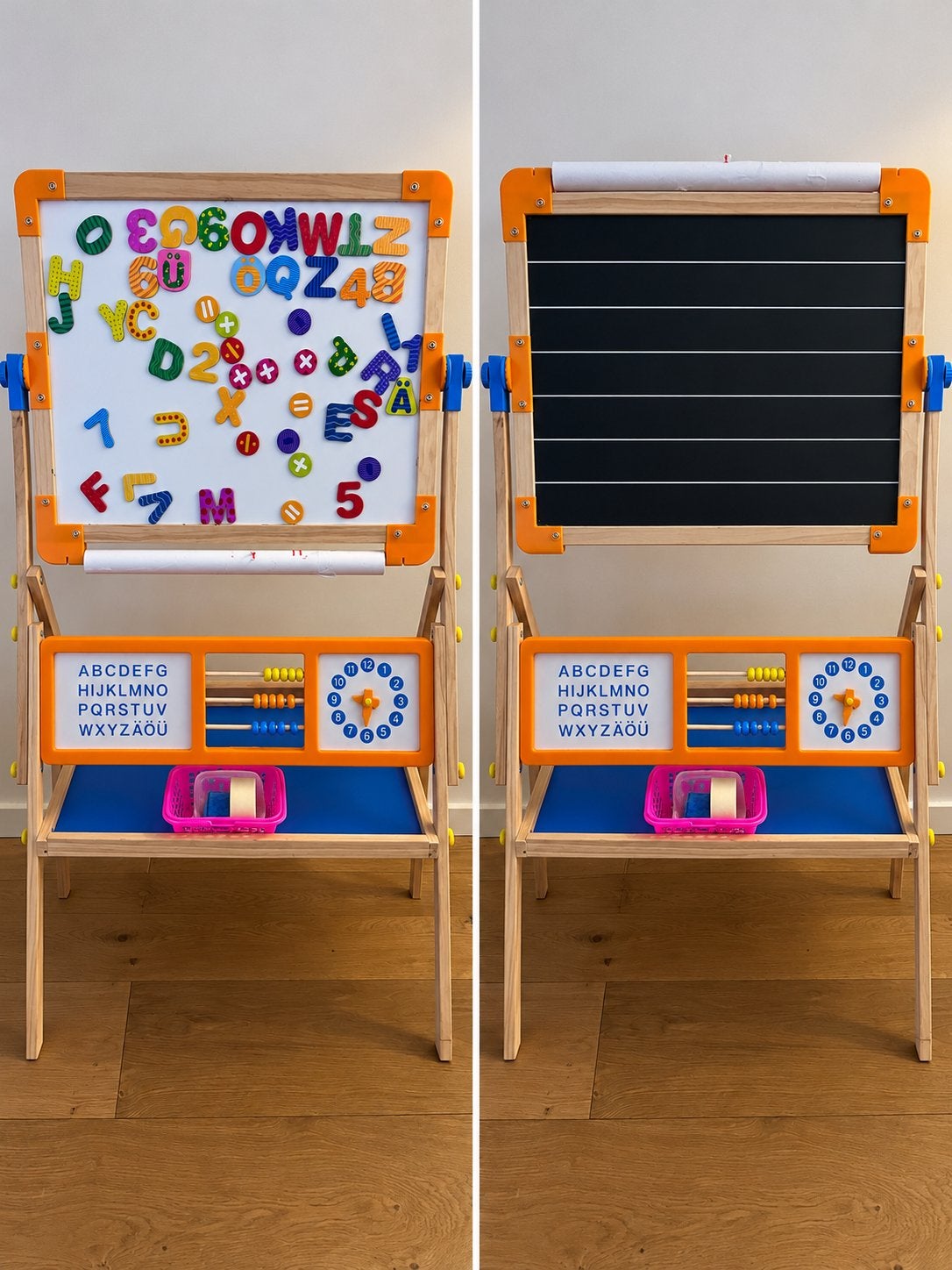 Houten krijtbord en magneetbord, Ophalen, Zo goed als nieuw, Overige typen