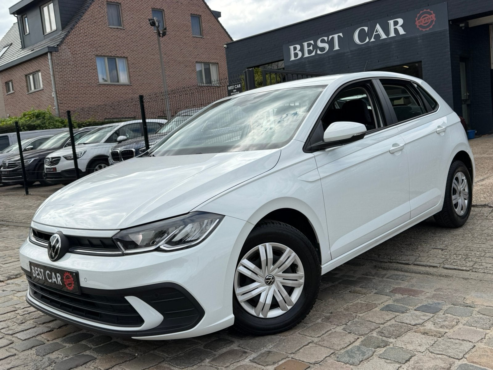 VW Polo 1.0i * CarPlay * Garantie, Auto's, Stof, Euro 6, Multifunctioneel stuurwiel, Wit