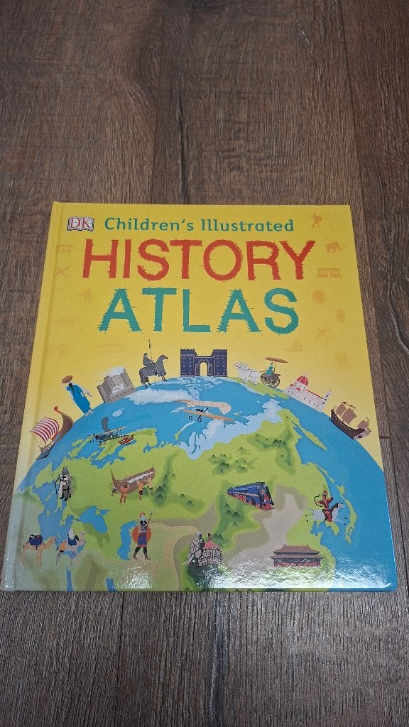 Atlas historique illustré pour enfants du DK, Enlèvement ou Envoi, Neuf