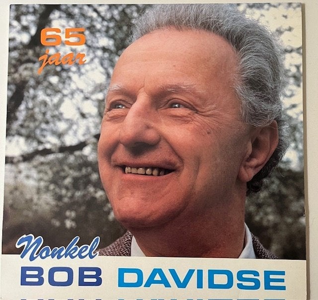 LP-  NONKEL BOB DAVIDSE - 65 JAAR, Ophalen of Verzenden, Zo goed als nieuw