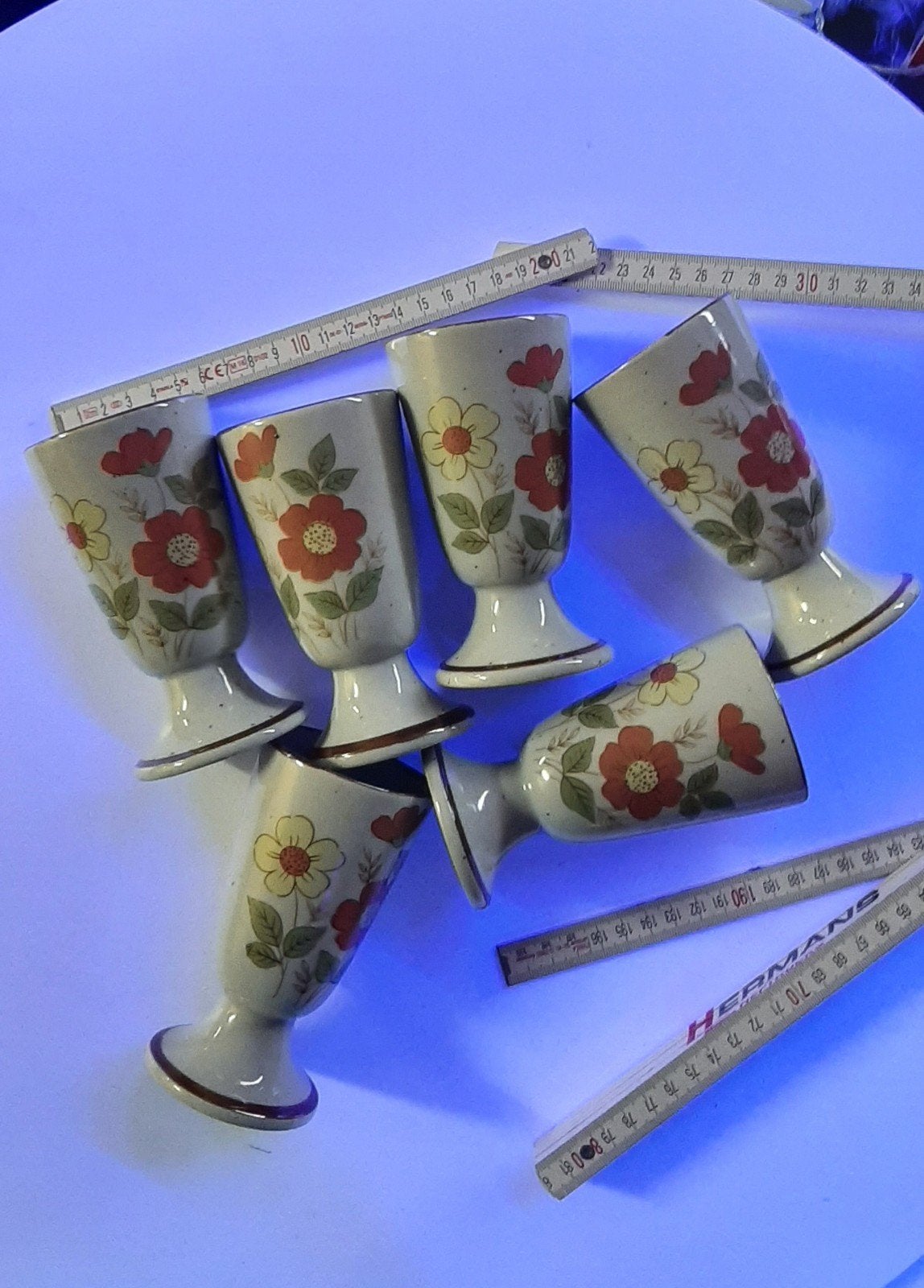 Coupes ou vases à glaces ou à yaourts ou..., Enlèvement, Comme neuf, Crème