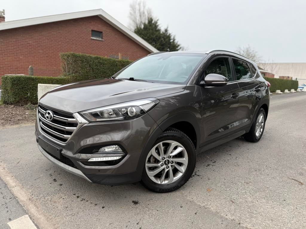 Hyundai Tucson | 1.6GDI | 88.690 | 2016 | Euro6 | Garantie, Auto's, Bruin, Leder, Bedrijf, 97 kW