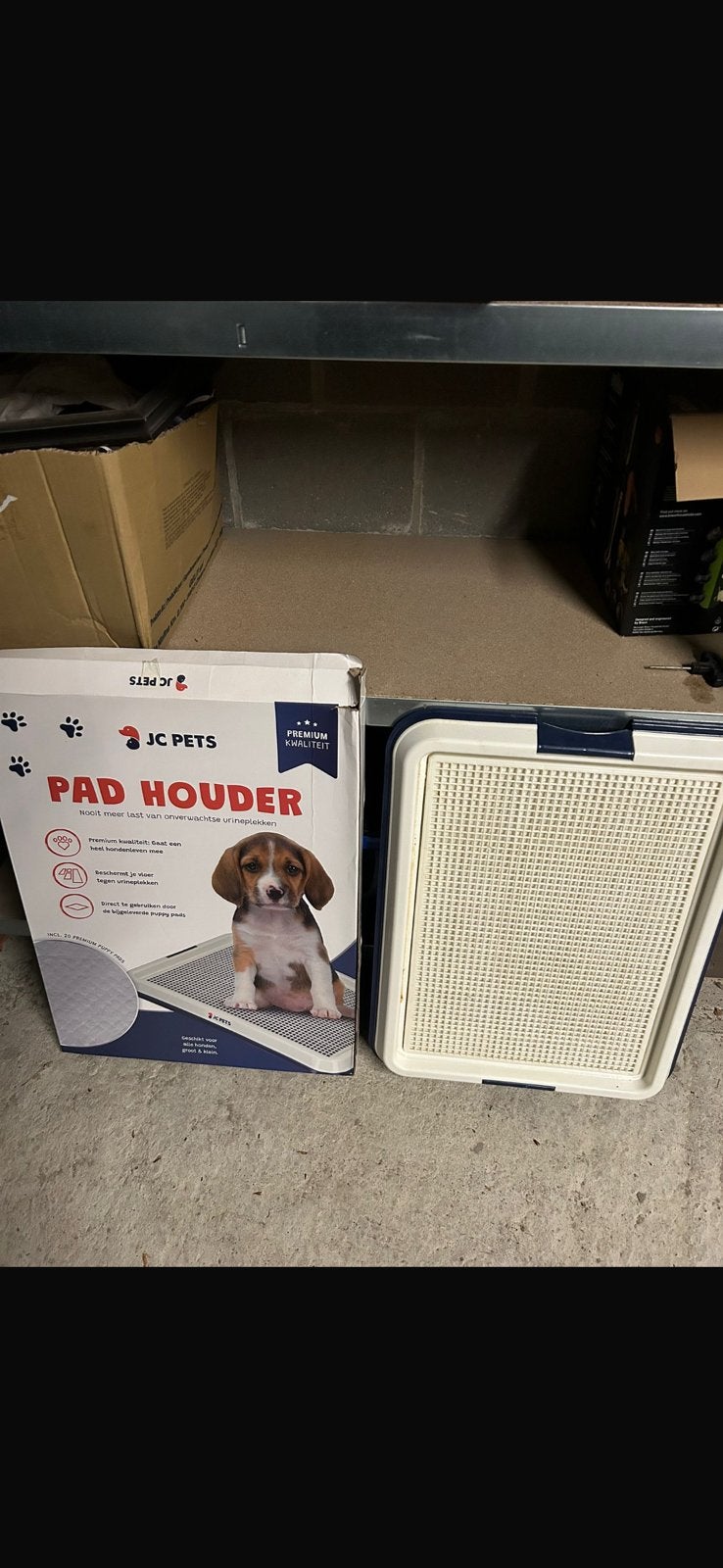 Puppy trainer / pad houder JC pets, Dieren en Toebehoren, Ophalen, Zo goed als nieuw