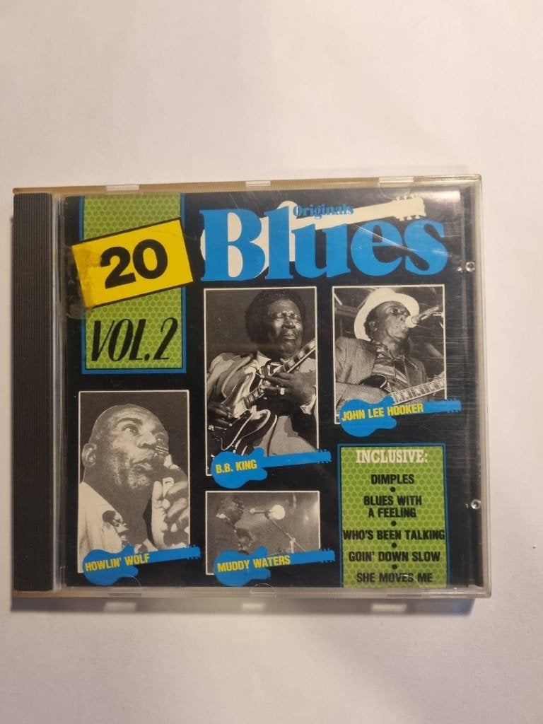 20 Blues Originals Vol 2, CD & DVD, CD | Jazz & Blues, Enlèvement ou Envoi, Utilisé, Blues