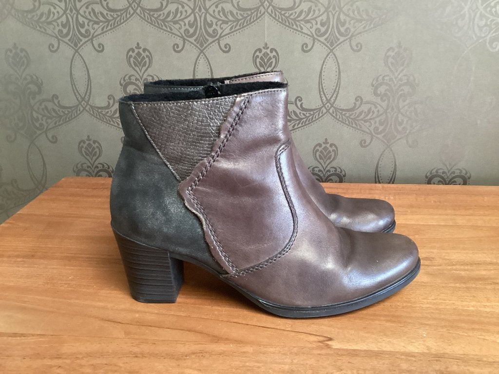 Enkellaarzen Rieker 39, Kleding | Dames, Schoenen, Bruin, Lage of Enkellaarzen, Nieuw, Ophalen of Verzenden