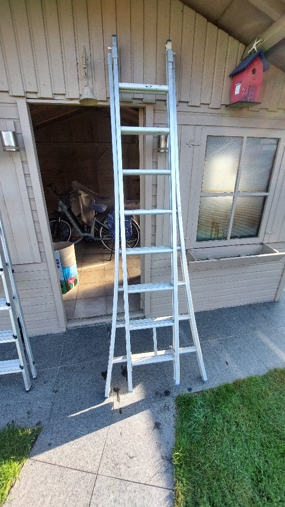 LADDER, Ophalen, Gebruikt, Ladder, Opvouwbaar of Inschuifbaar