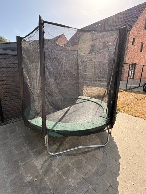 Trampoline, Kinderen en Baby's, Speelgoed | Buiten | Trampolines, Ophalen, Zo goed als nieuw