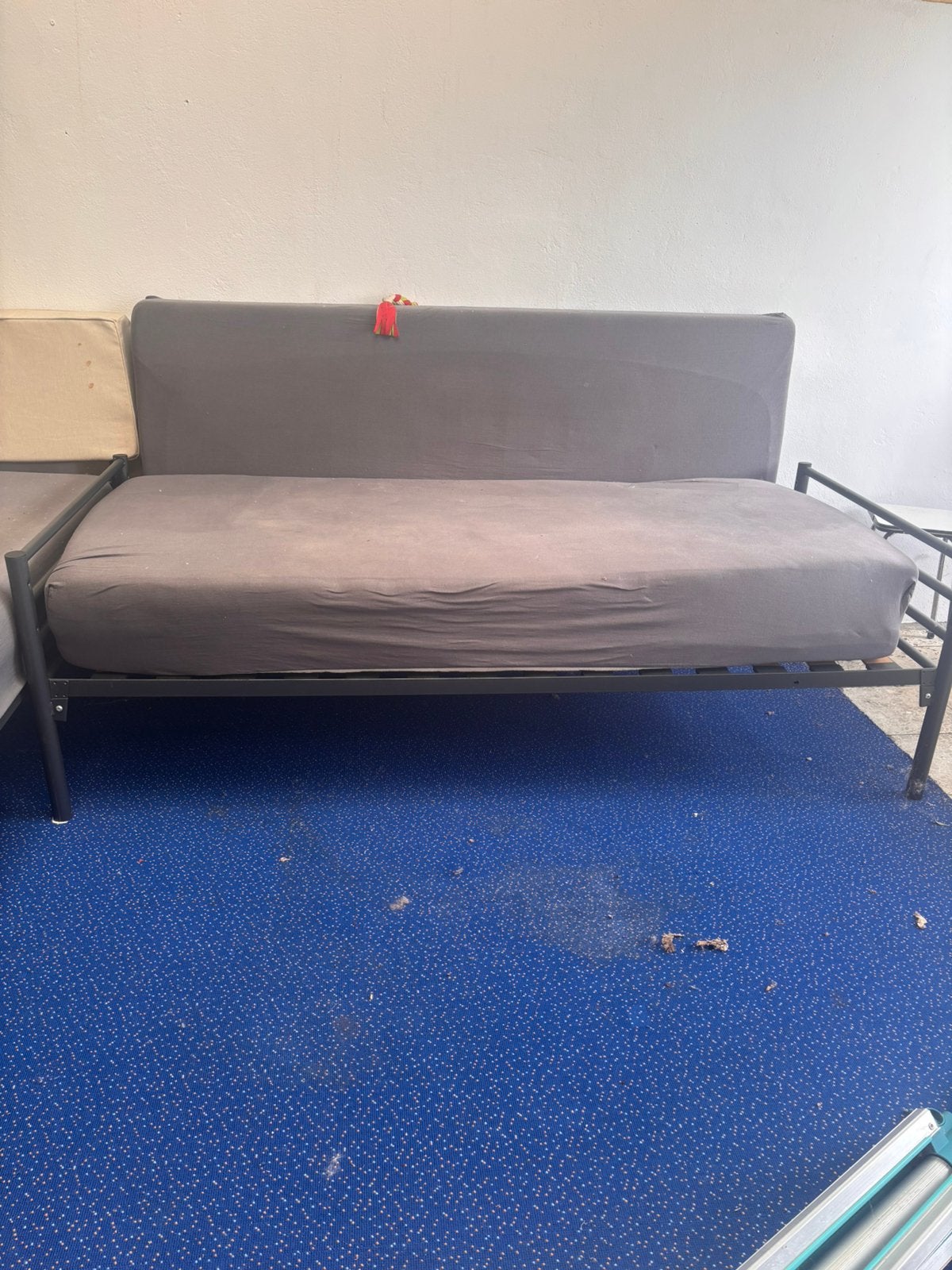 Eenpersoons bed, Huis en Inrichting, Ophalen, Gebruikt, 90 cm, Eenpersoons
