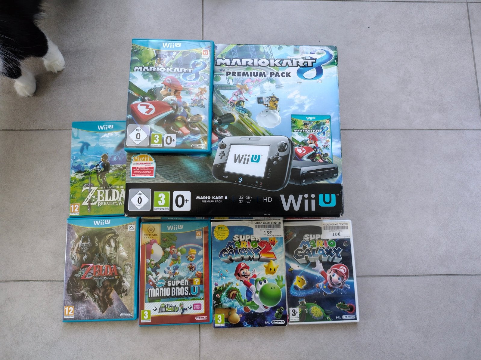 Console Nintendo Wii U Mario kart Zelda complet !, Enlèvement ou Envoi, Comme neuf