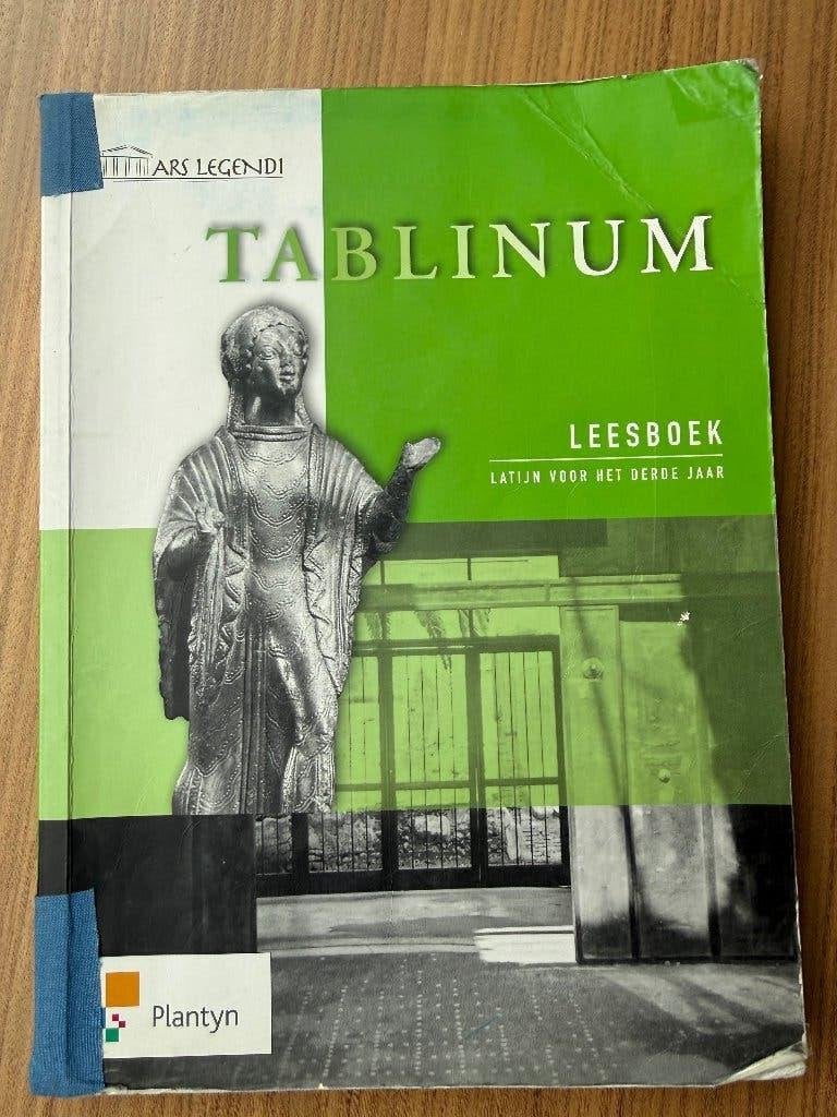 Tablinium Leesboek, Boeken, Schoolboeken, Gelezen, Verzenden, Plantyn, Latijn