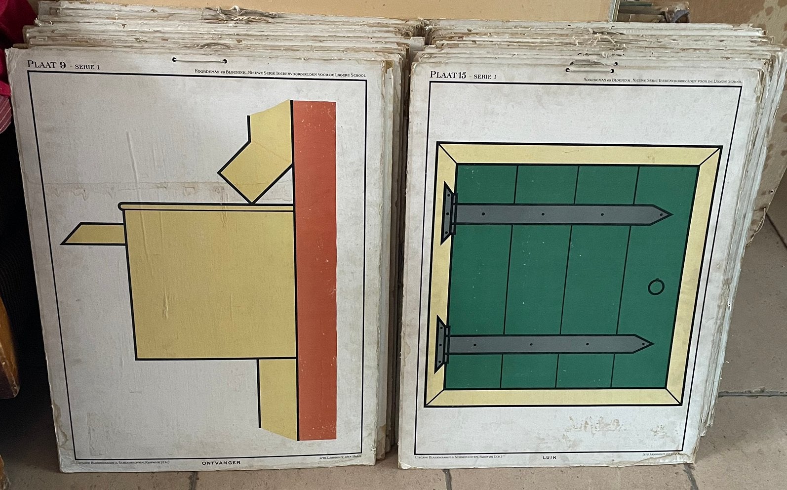 Schoolplaten, Antiquités & Art, Antiquités | Cartes scolaires, Enlèvement