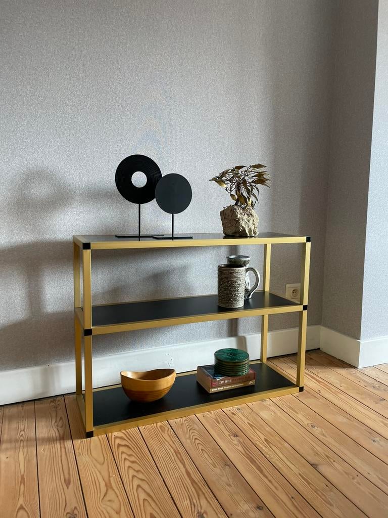 Mid century rek - kast - sideboard, Antiek en Kunst, Ophalen