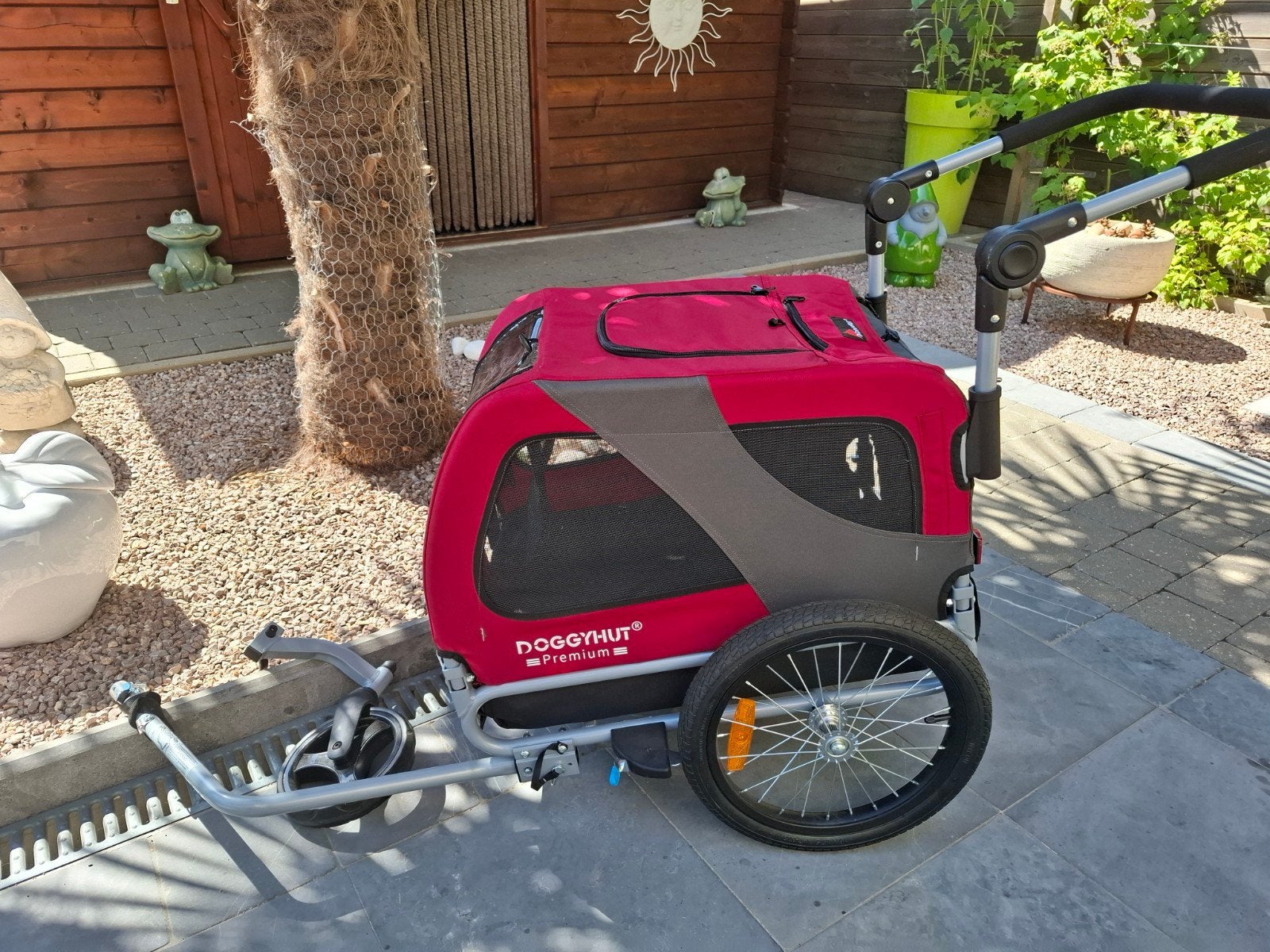 Hondenfietskar Doggyhut Premium, Ophalen, Opvouwbaar