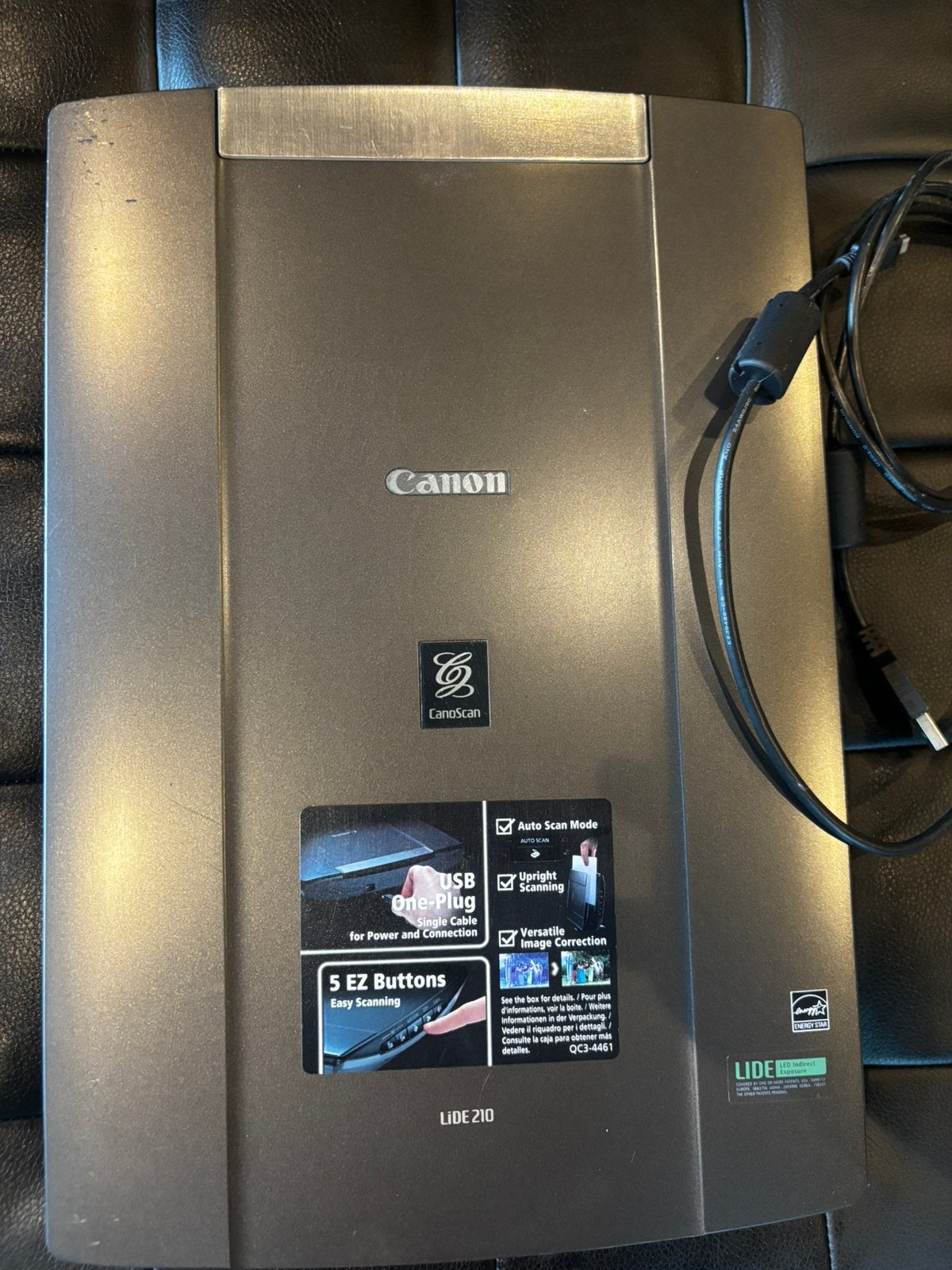 Canon scanner Lido 210 met usb kabel , eenvoudig scannen, Ophalen, Zo goed als nieuw