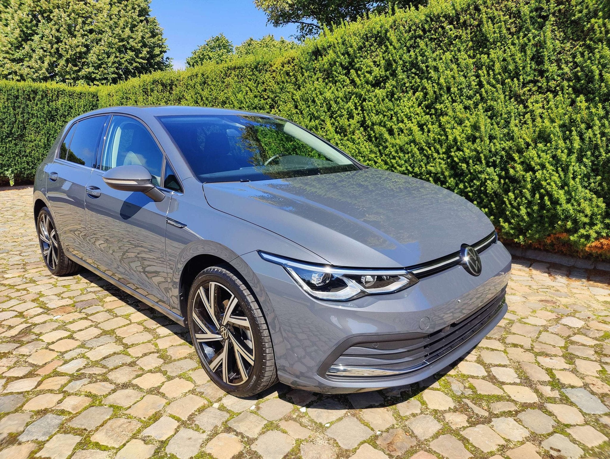 Volkswagen Golf VIII 1.5 eTSI ACT Style (bj 2022, automaat), Auto's, 4 cilinders, Adaptive Cruise Control, Alcantara, 1365 kg