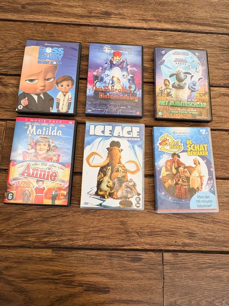 DVD kinderfilm, Cd's en Dvd's, VHS | Kinderen en Jeugd, Gebruikt, Ophalen of Verzenden