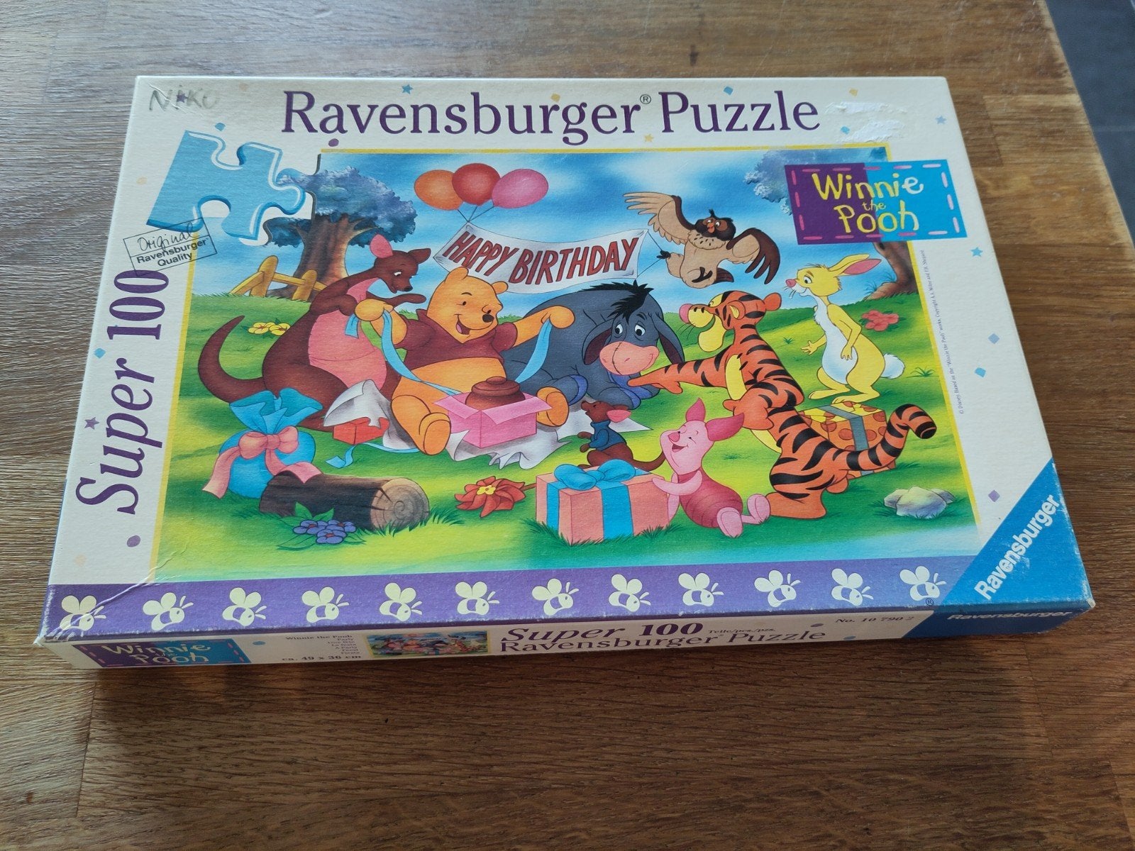 Puzzel Winnie the Pooh 104 stukken Ravensburger, Kinderen en Baby's, Speelgoed | Kinderpuzzels, Ophalen of Verzenden, Meer dan 50 stukjes