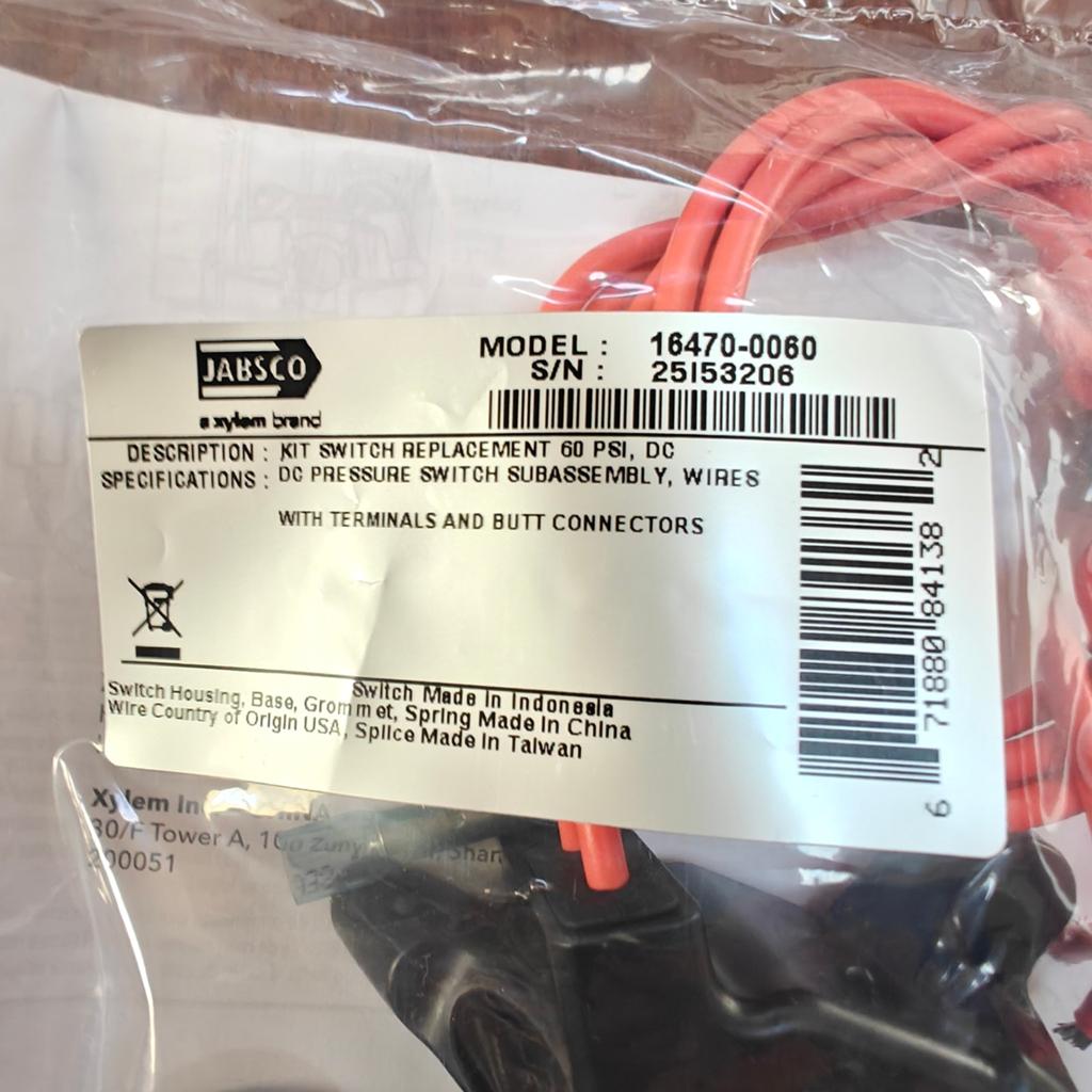 Kit de pressurisation 24v 60 PSI
pour pompe  Parmax, Sports nautiques & Bateaux, Enlèvement ou Envoi