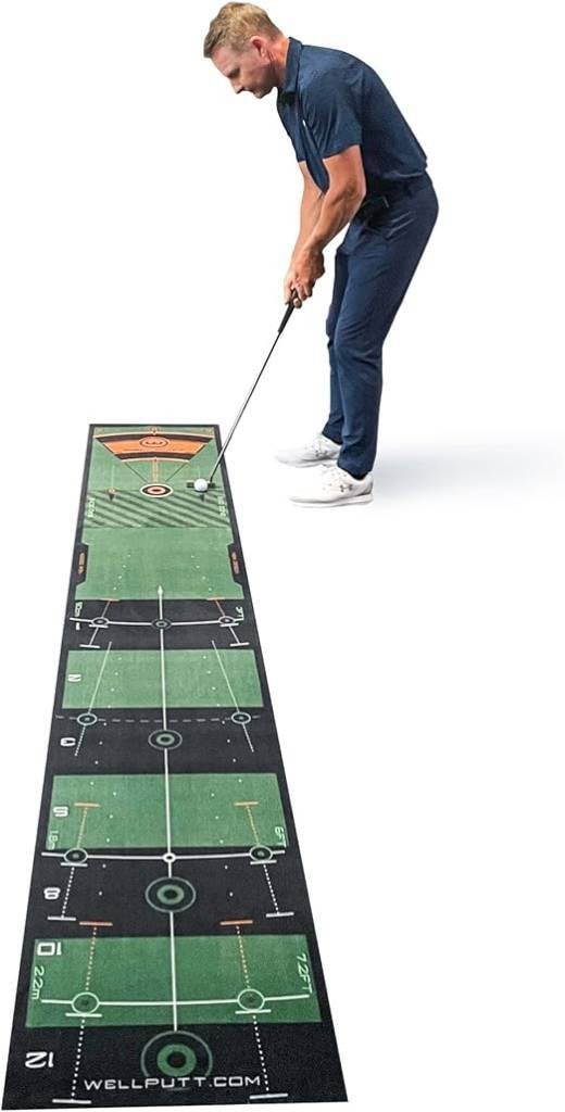 Oprolbare Golf WELLPUT puttingmat  3M, Ophalen of Verzenden, Zo goed als nieuw