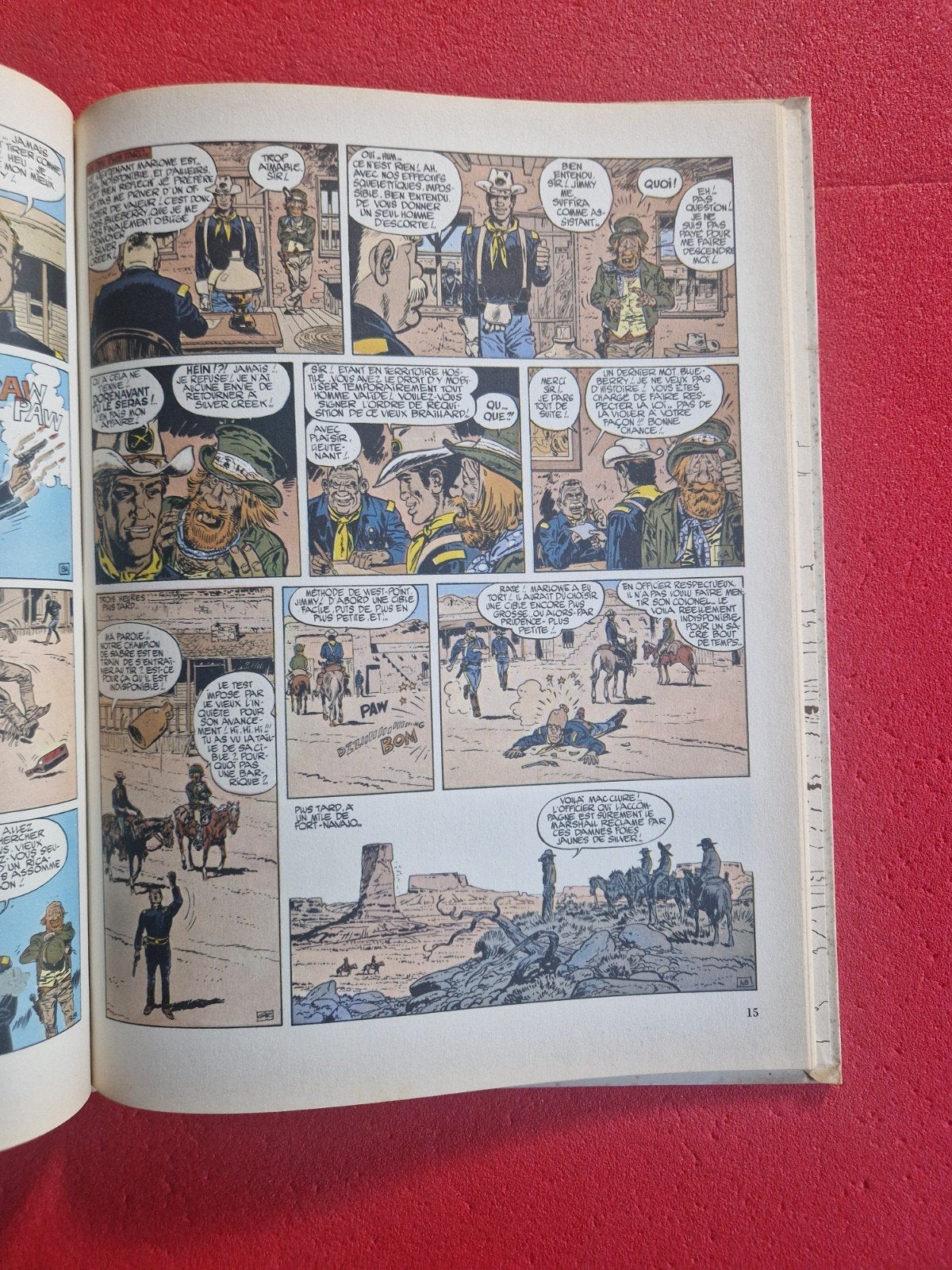bd lieutenant blueberry 6, Enlèvement ou Envoi