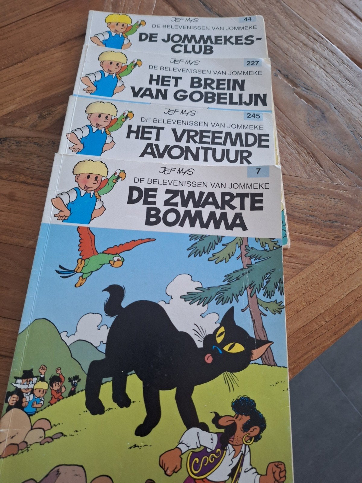 Stripalbum(s) Jommeke, Meerdere stripboeken, Ophalen, Gelezen, Jef Nys.