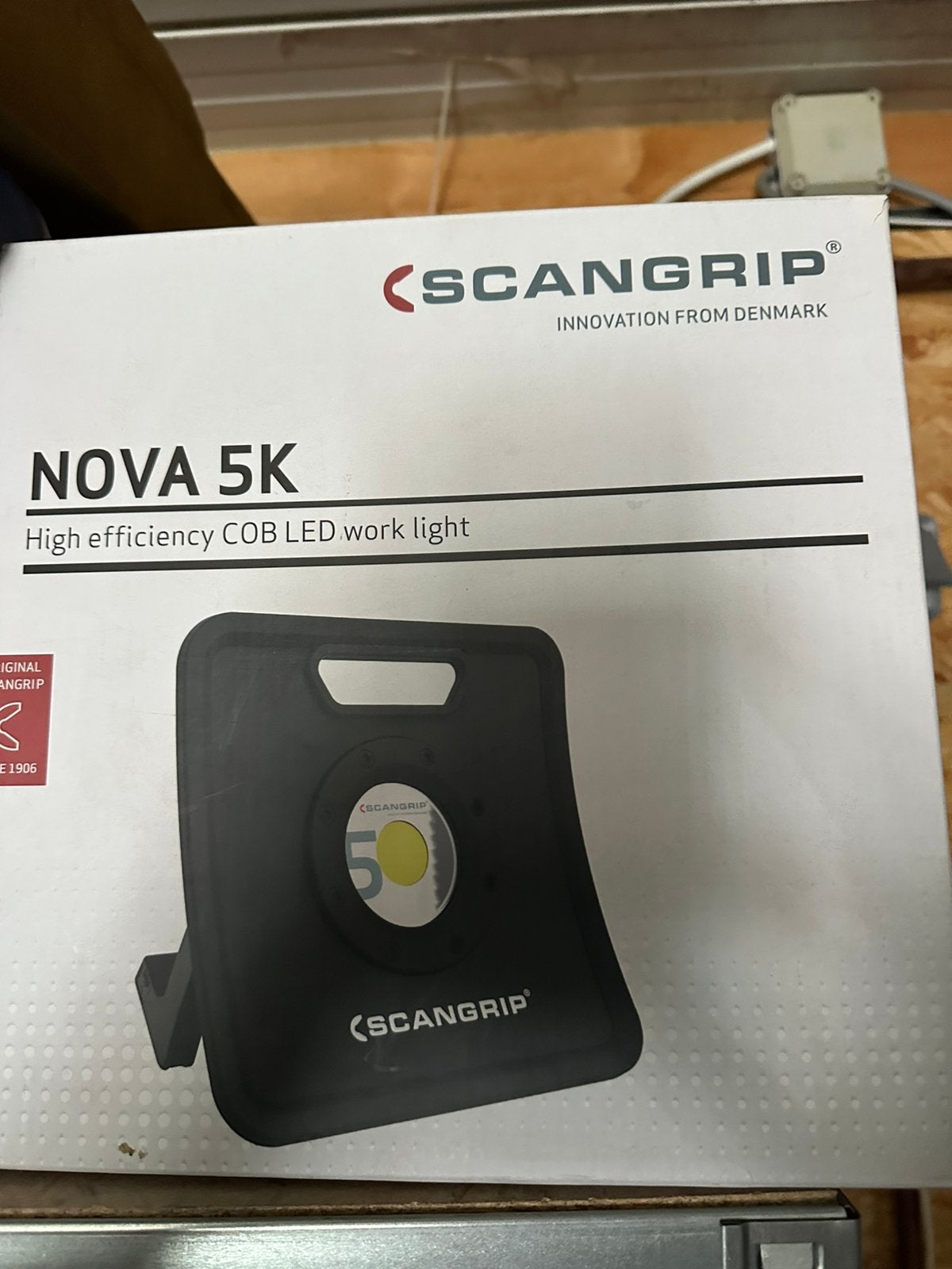 Scangrip werklamp, Ophalen of Verzenden, Nieuw