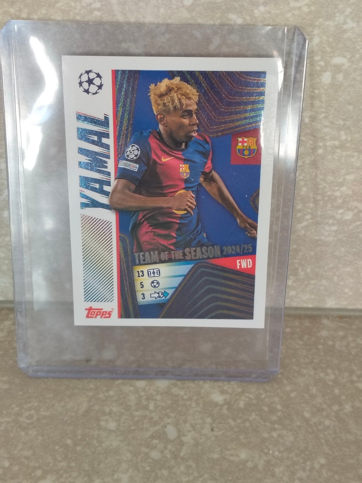 Lamine Yamal Barcelona Team of the season, Hobby en Vrije tijd, Ophalen of Verzenden