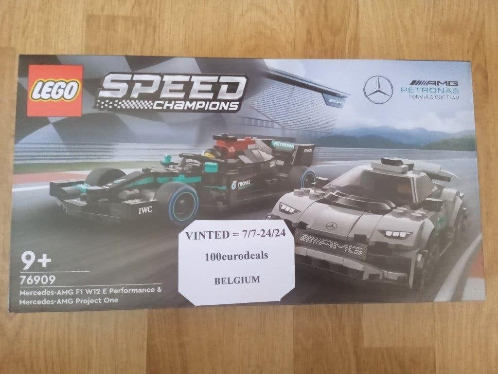 lego duo speed champions mercedes-amg 2 auto - set 76909 -, Verzenden, Lego, Nieuw, Speed Champions