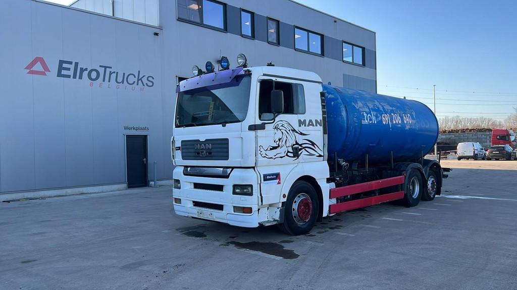 MAN TGA 26.410 (17000L / MANUAL PUMP / POMPE MANUELLE / MANU, Autos, Camions, Achat, Entreprise, Boîte manuelle, 410 ch