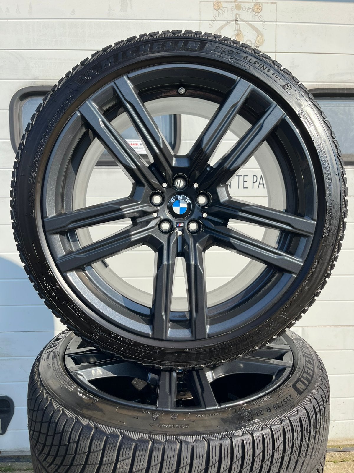 21” originele BMW X5M F95 808M winter velgen | Nieuwstaat!, Pneus et Jantes, Pneus hiver, 295 mm, 21 pouces