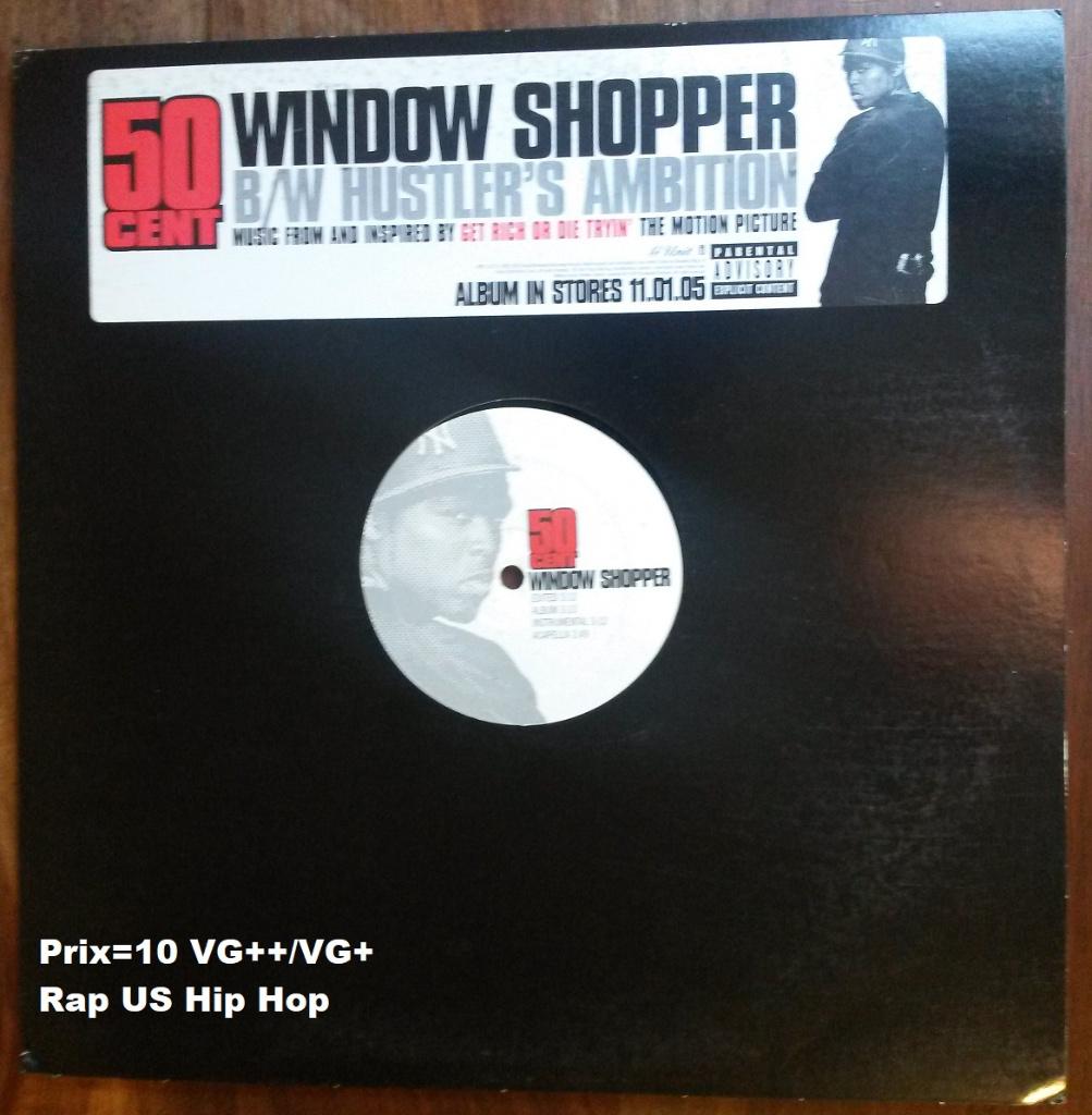 50 Cent - Hustler's Ambition style: Rap US Hip Hop, EP, Envoi, Comme neuf, 12 pouces